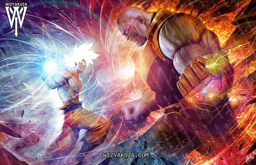 Goku vs Thanos DRAGON BALL ESPAÑOL Amino.
