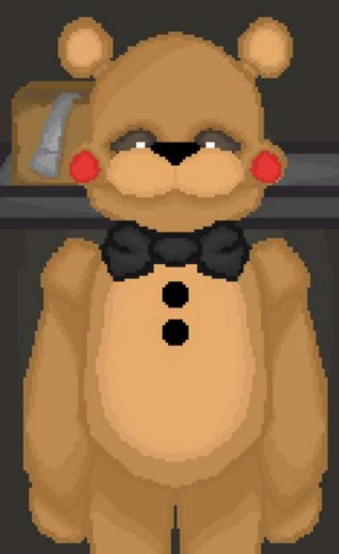 Toy Freddy Pixel Art Five Nights At Freddys PT BR Amino