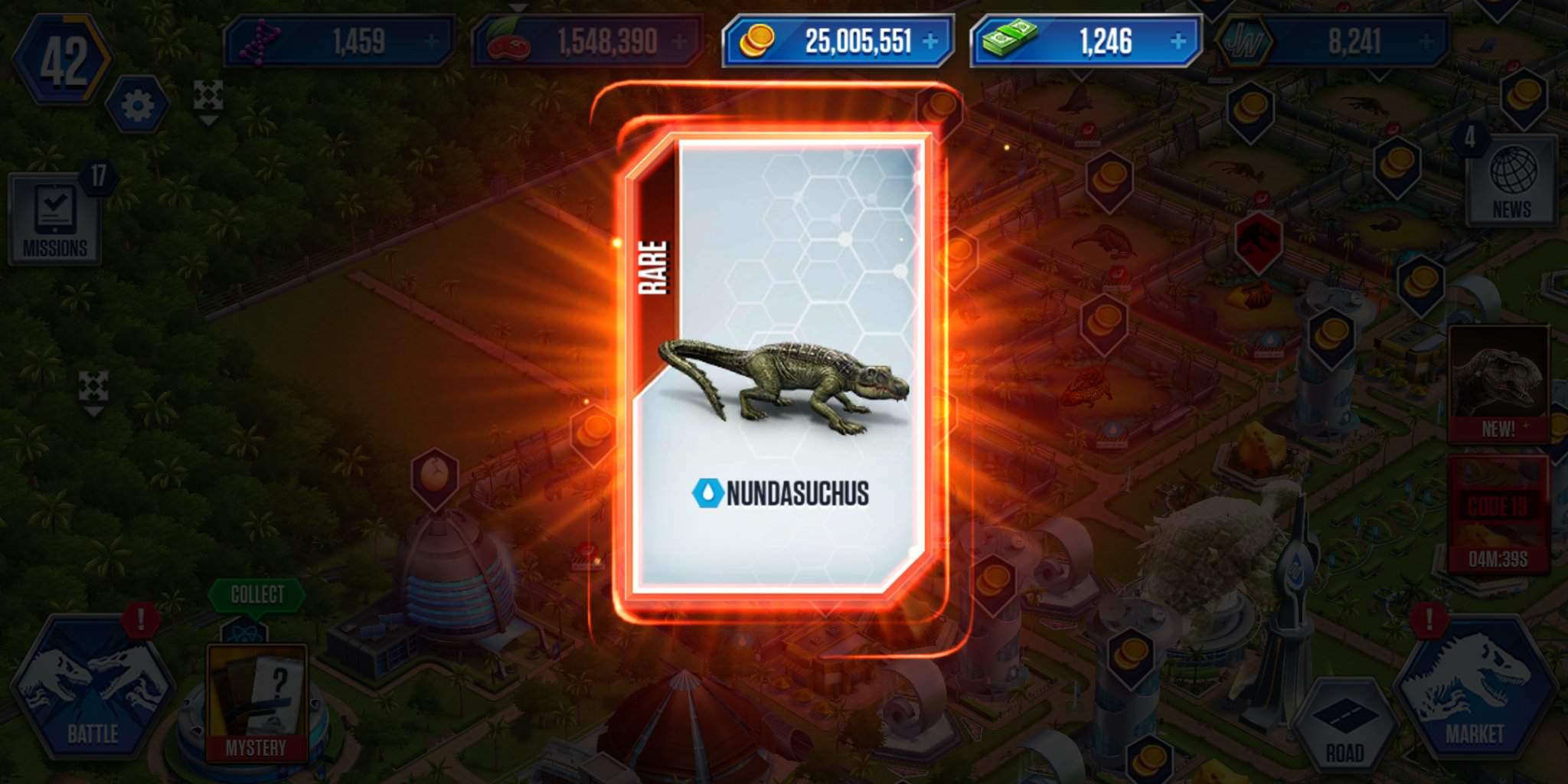 Todays Pack Ostafrikasaurus Battle Jurassicworldthegame Amino 