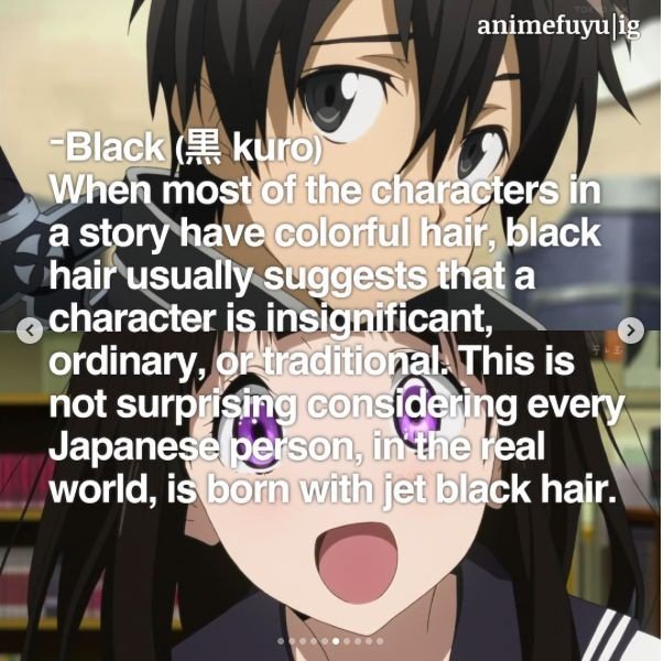 Anime Hair Color Meaning Anime Amino 