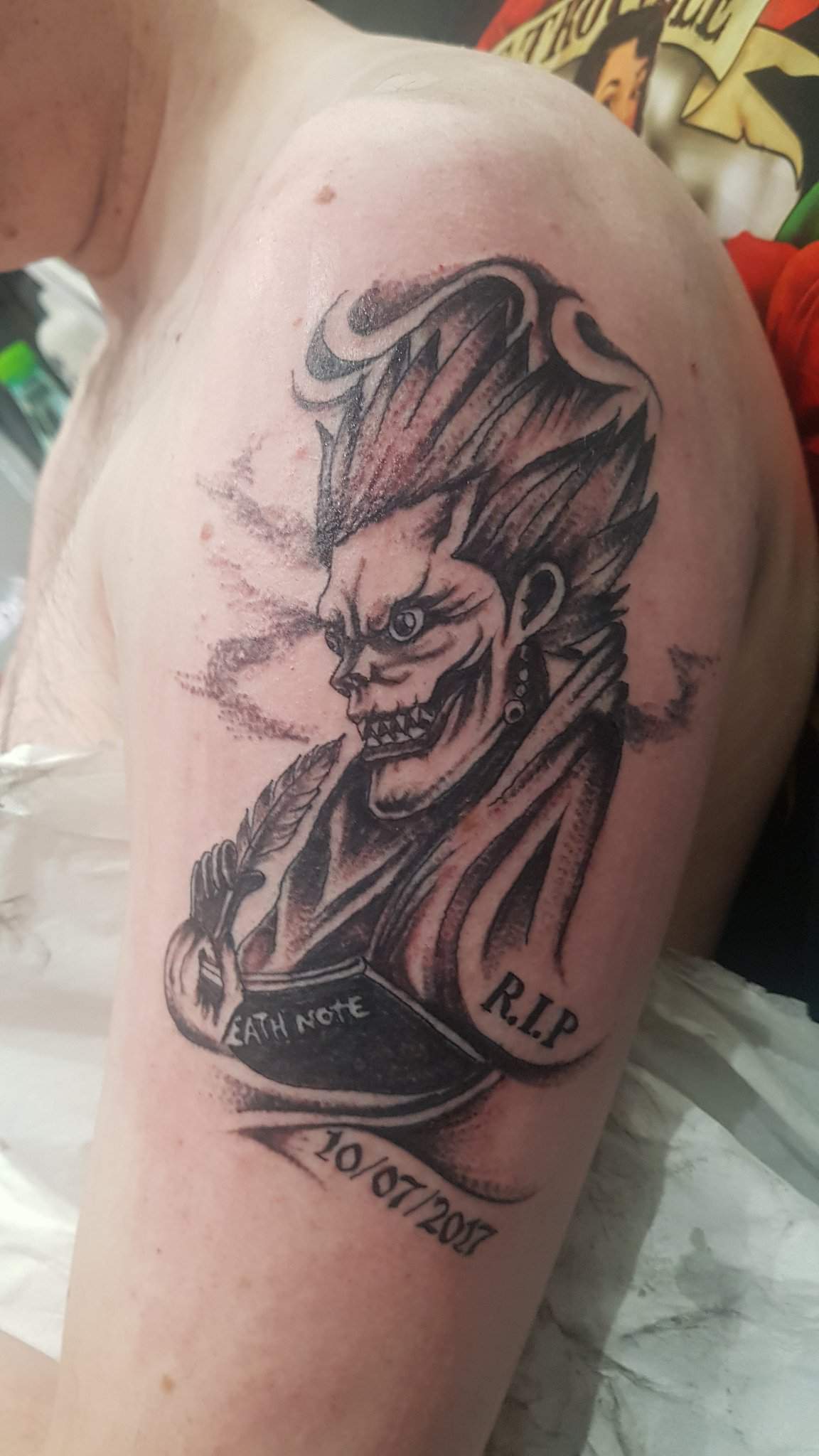 Death Note Tattoo  InkStyleMag