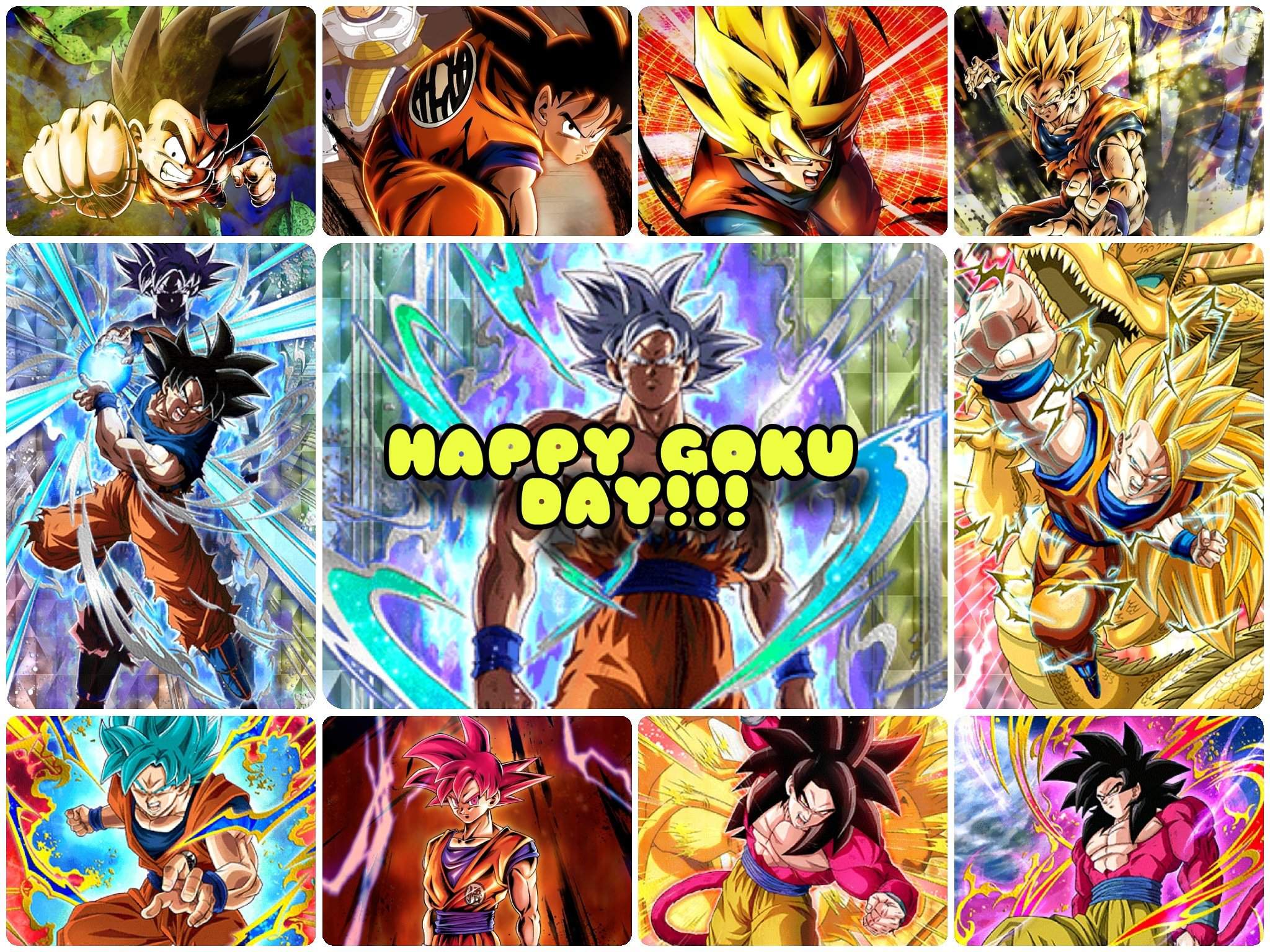 HAPPY GOKU DAY EDITS DragonBallZ Amino