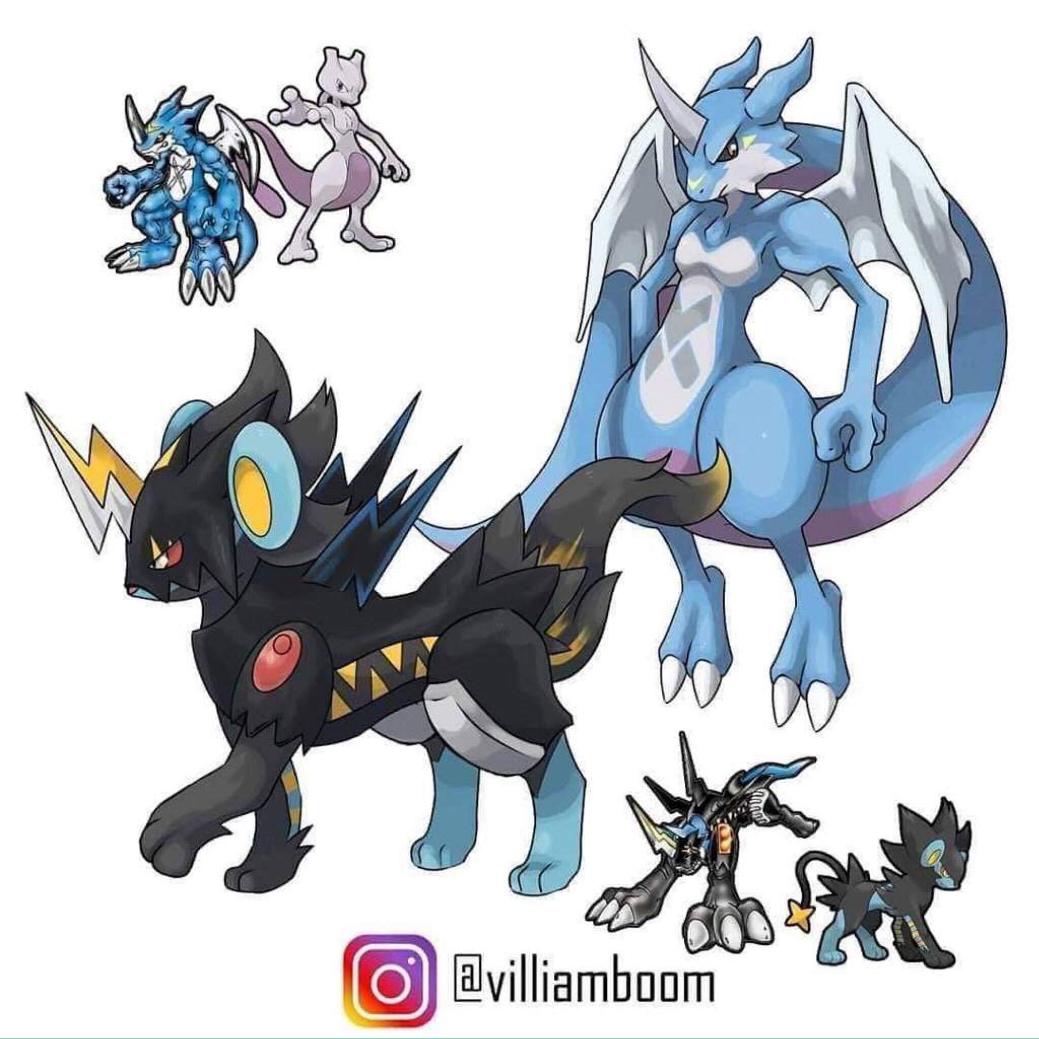 Pokemon Digimon Fusions Pokemon Amino