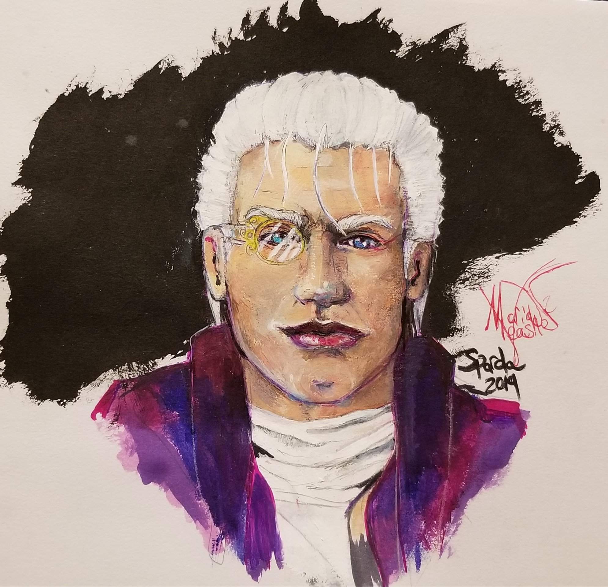 The Legendary Dark Knight Sparda DMC Art Amino