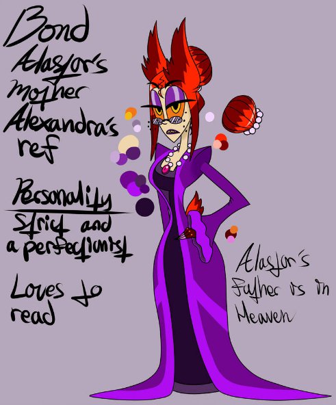 Bond Alastors Mother Ref Hhoc Hazbin Hotel Official Amino