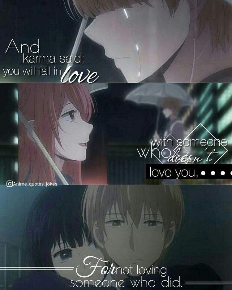 Anime Quotes About Love