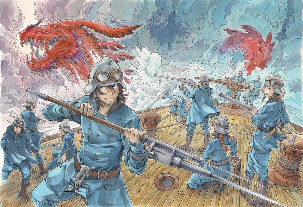 Drifting Dragons Manga Review | Anime Amino