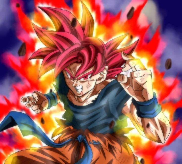 Goku Ssj Dios Dragon Ball Espa Ol Amino