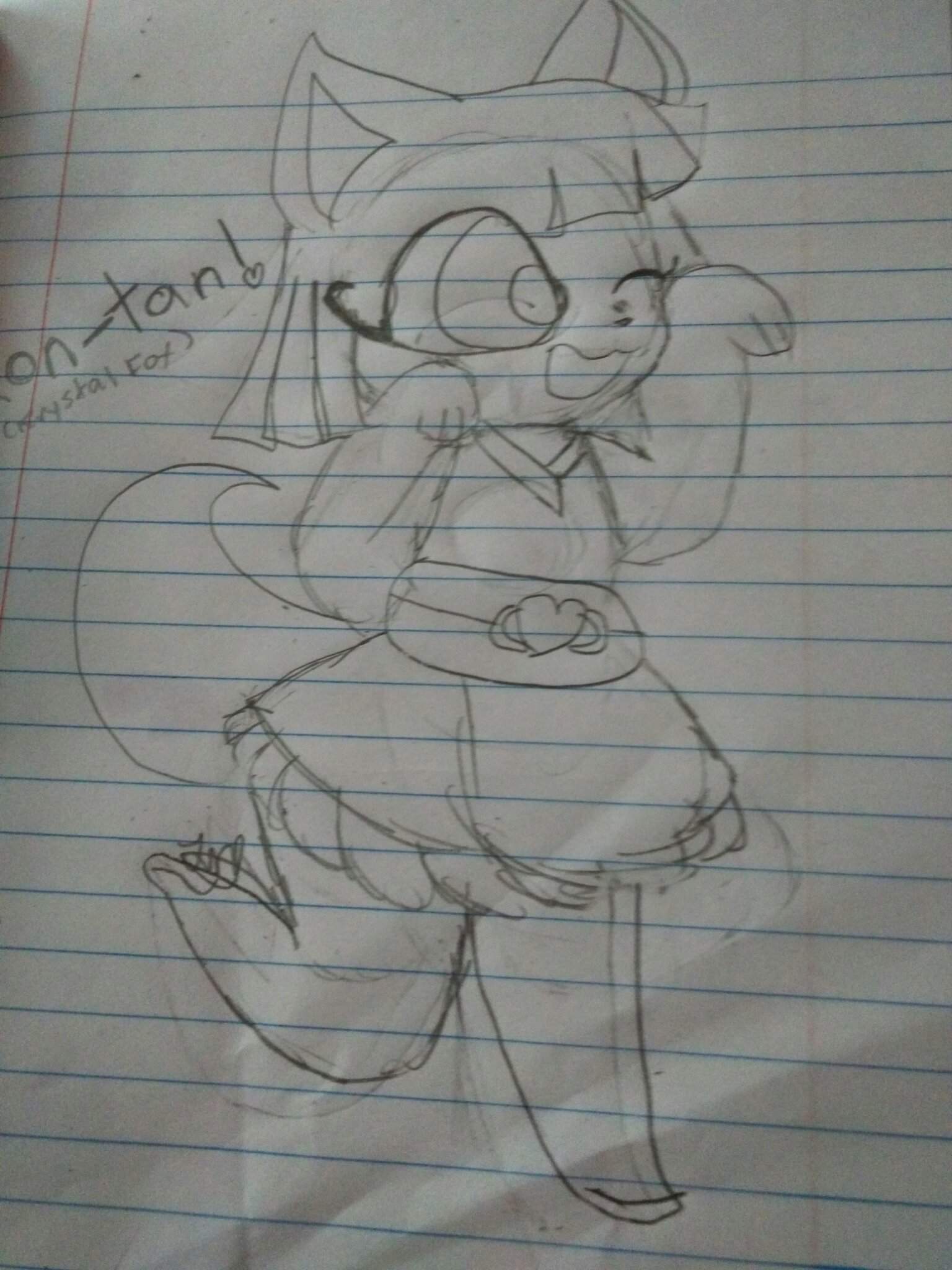 I Drew Kon Tankrystal Fox Yo Kai Watch Amino