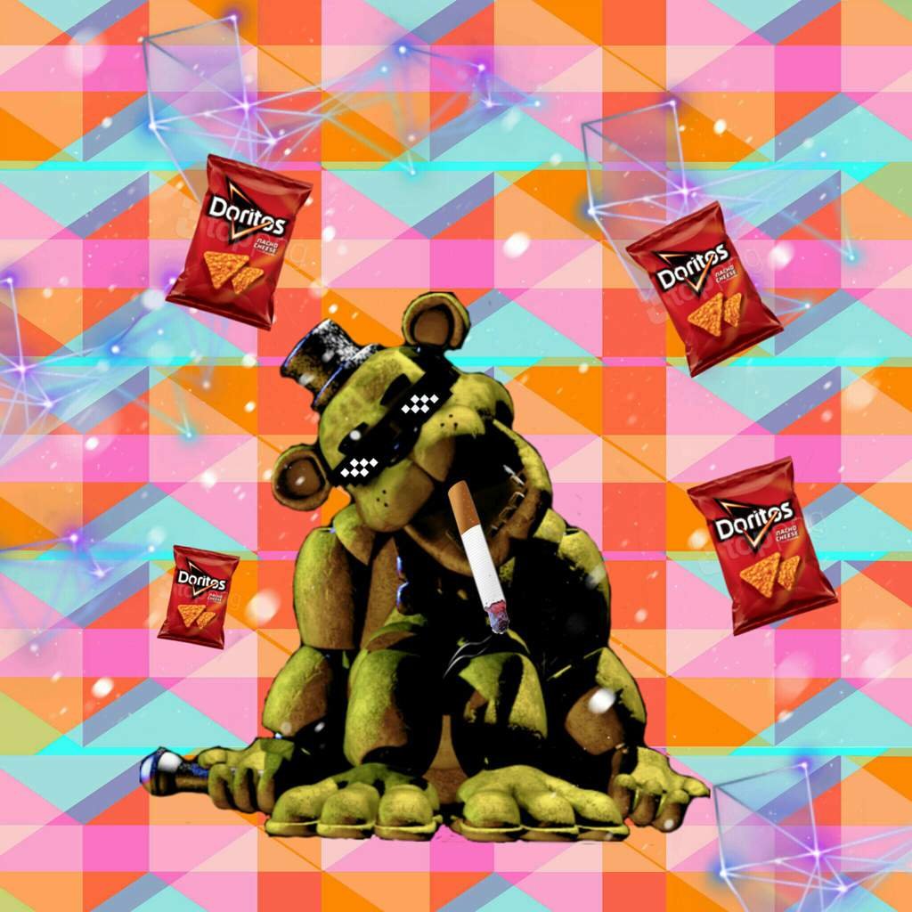 Golden Freddy Fnaf 2 Hallway 74 - mcwkuy2