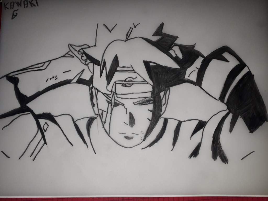 Comment Dessiner Boruto Mode Otsutsuki Comment Dessiner Boruto Adulte