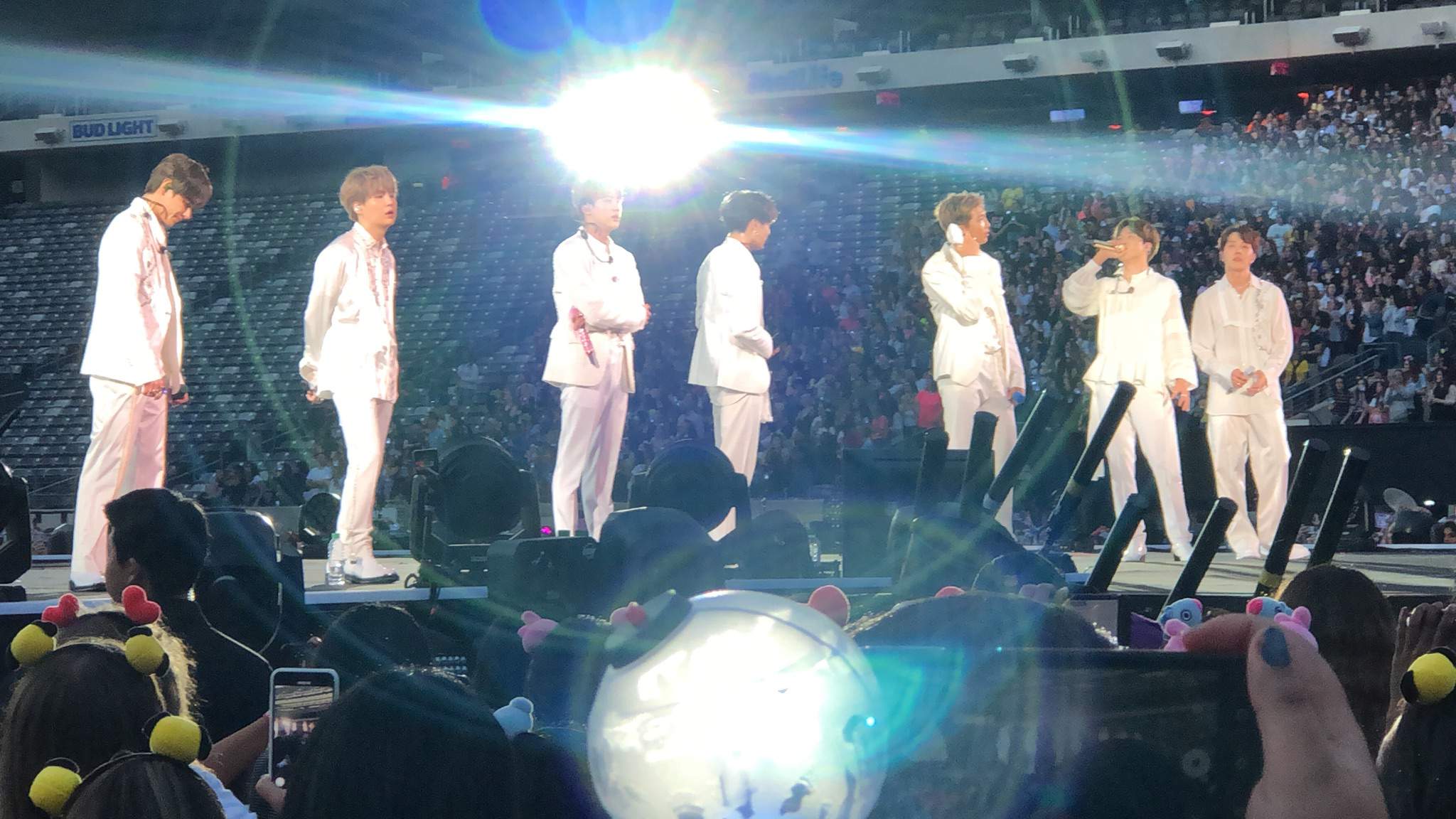 My experience at BTS Concert at Metlife Stadium in New Jersey V K O O