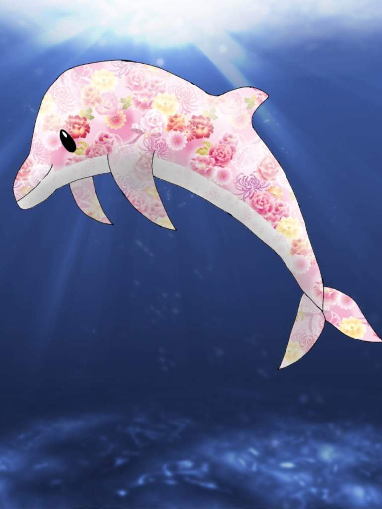 MerMay Challenge Entry 12 Merpet Flower Dolphin Elnea Kingdom Amino