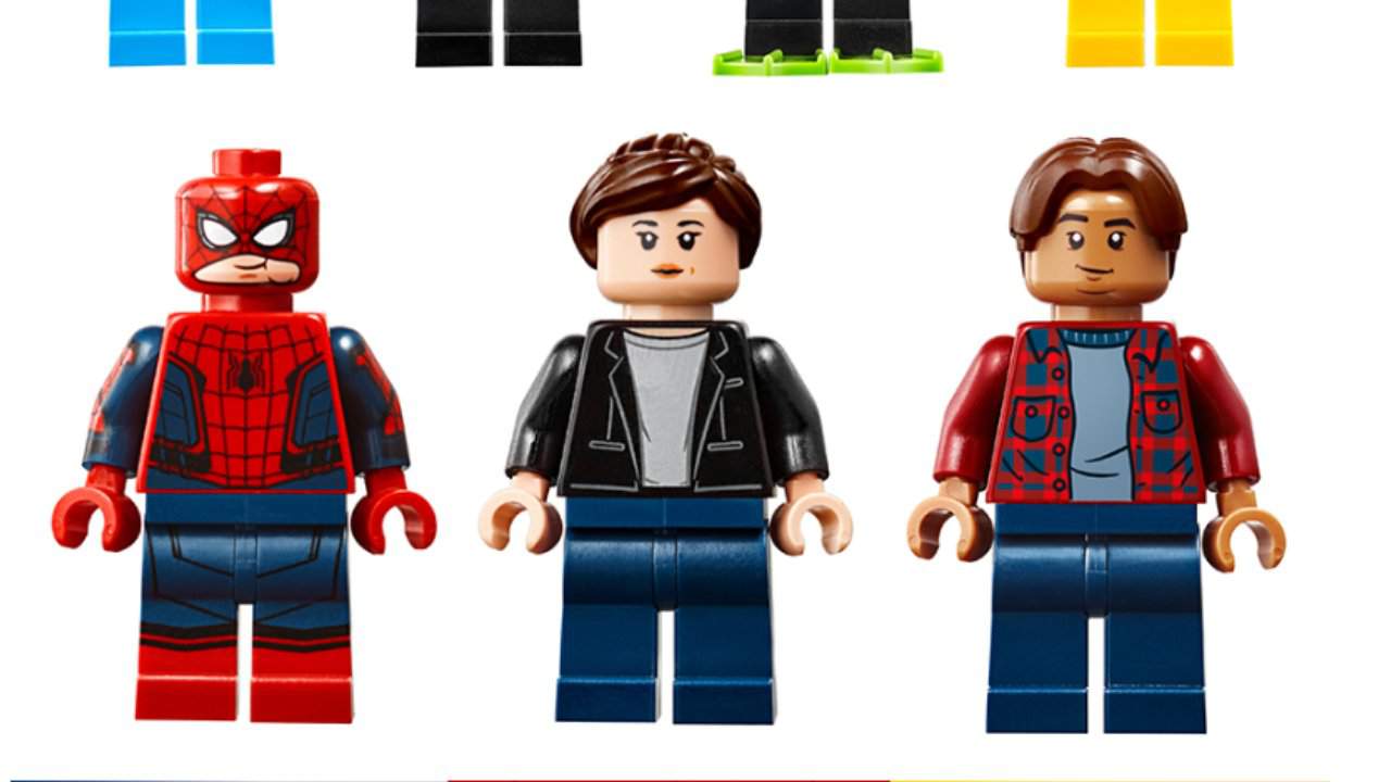 spider man minifigure pack