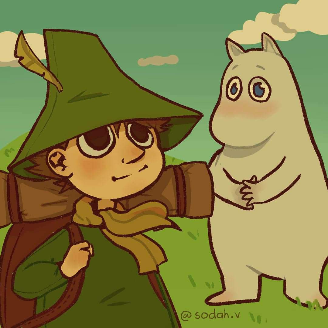 ..First Moomin Drawing.. Moomins Amino Amino