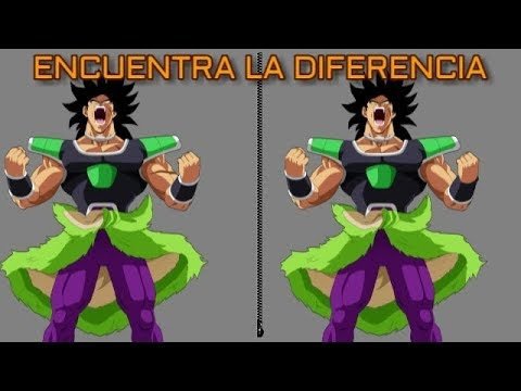 Encuentra La Diferencia De Broly | DRAGON BALL ESPAÑOL Amino