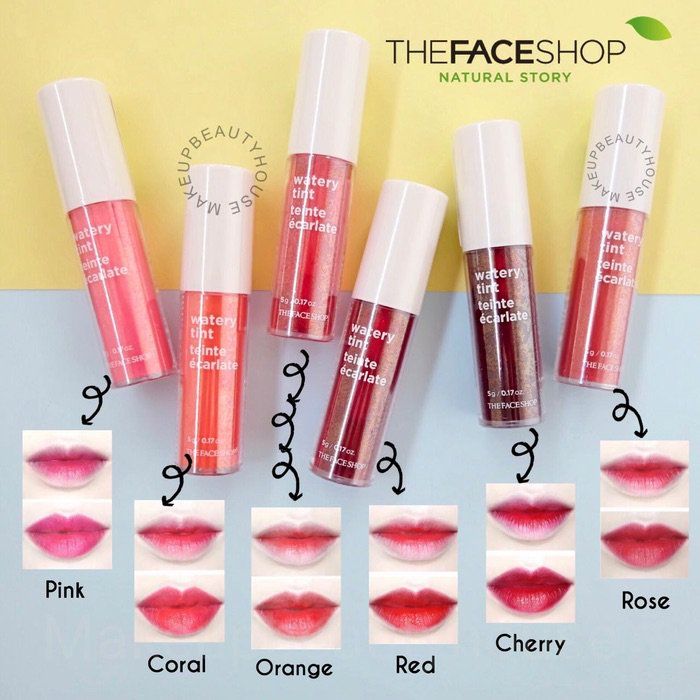 the face shop lip tint best seller