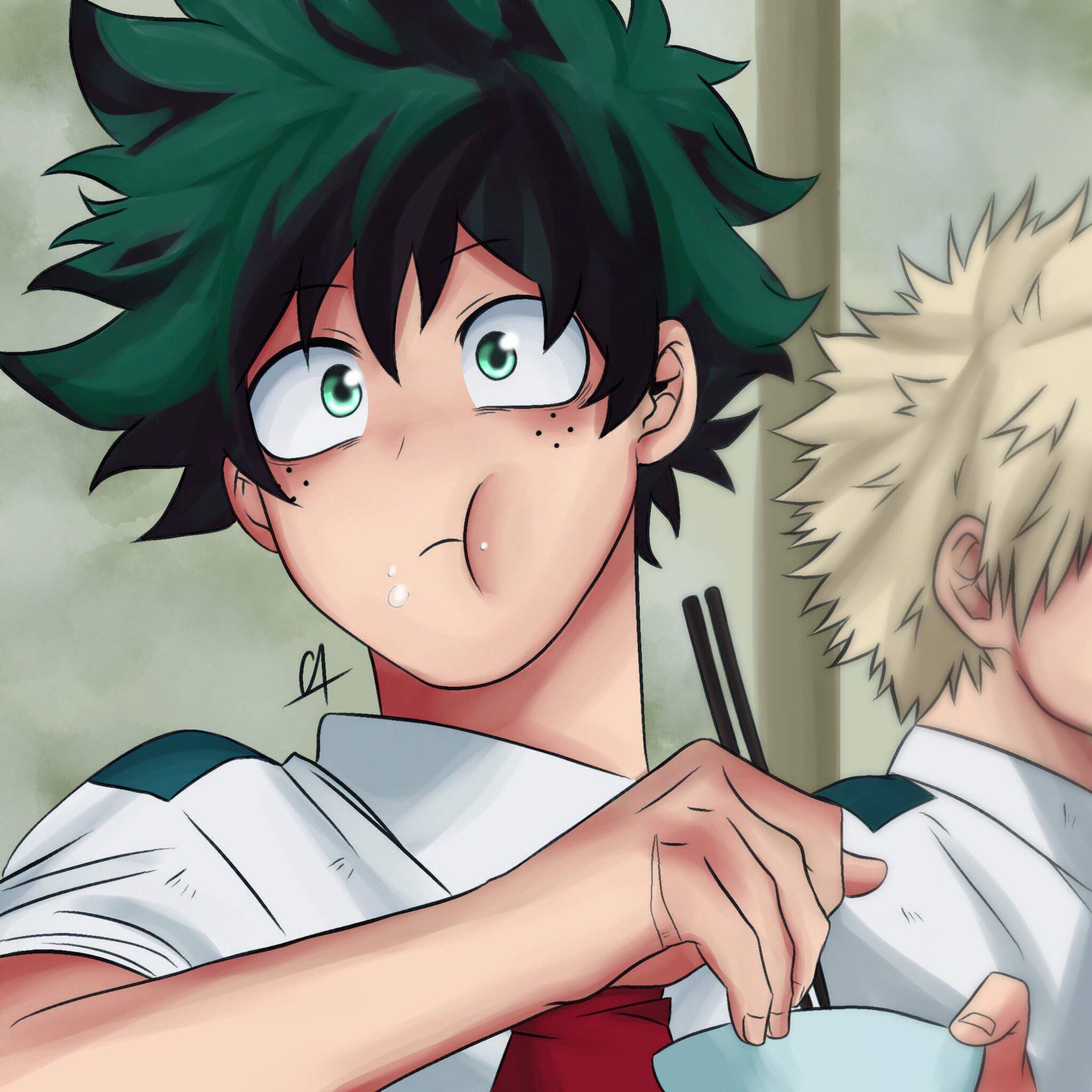 Midoriya Screencap Draw!! 