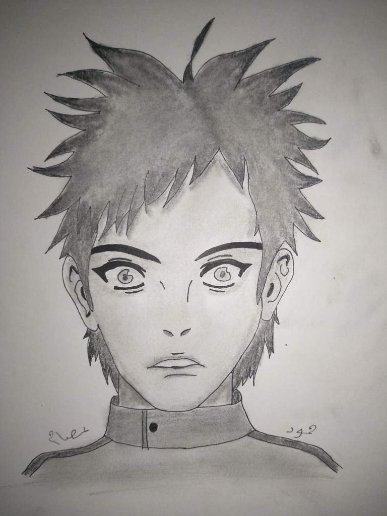 صوره قديمه كنت راسمها من خيالي بس طلعت شبه جارا Arab Art تعلم الرسم Amino