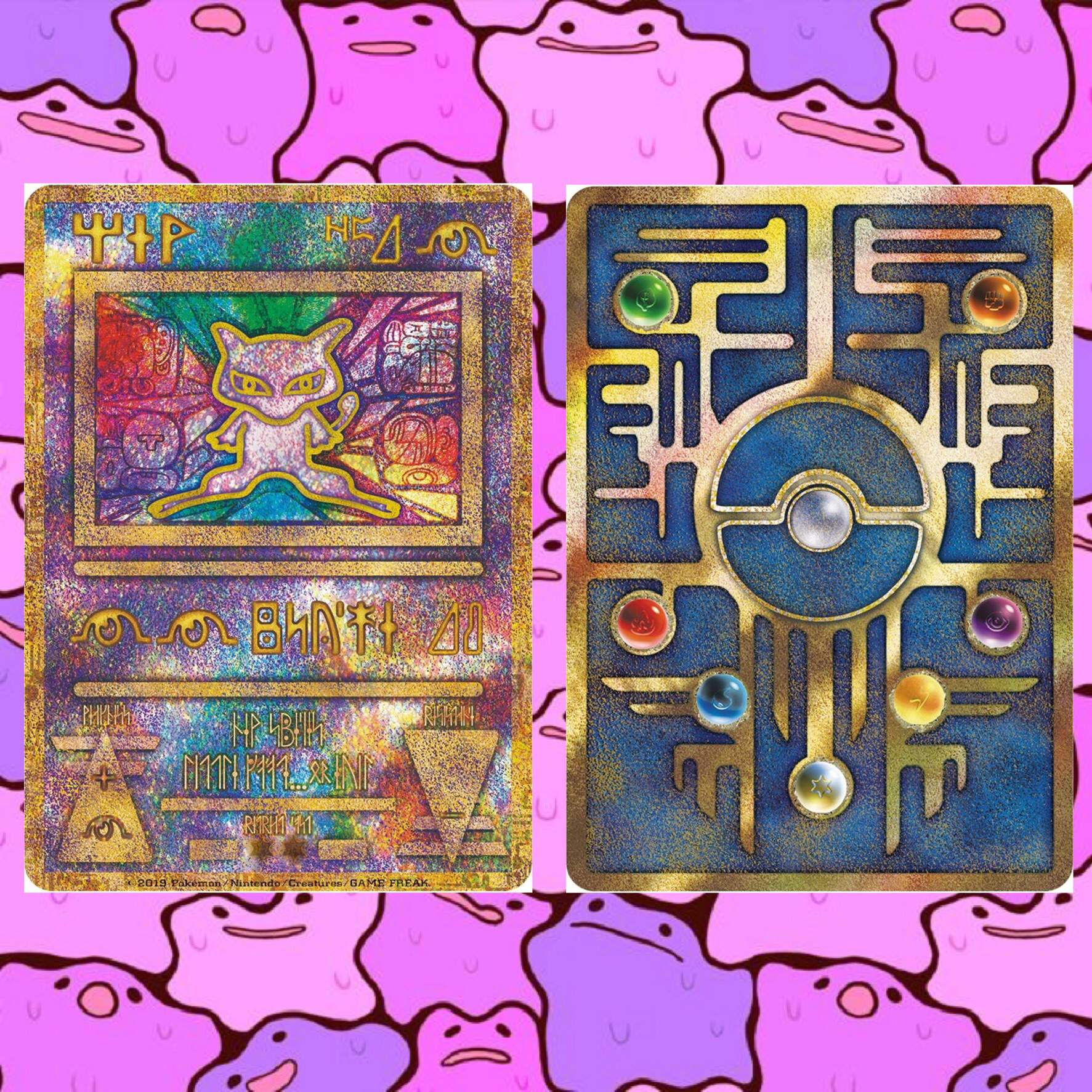 Ancient Mew Trading Card🤩 Pokémon Amino 