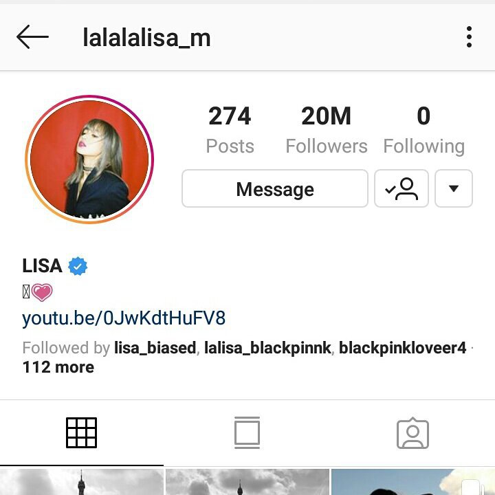 Lisa reached 20m followers on Instagram ❤ congrats Lisa! - BLINK (블링크) Amino