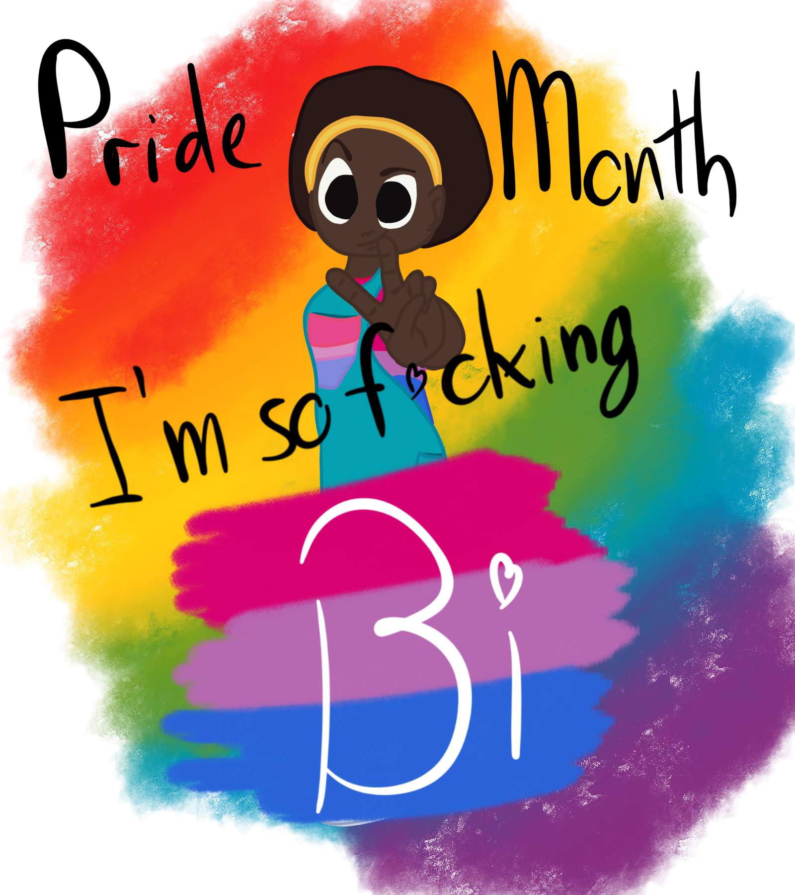 Pride Month Drawing B I S E X U A L I T Y Amino