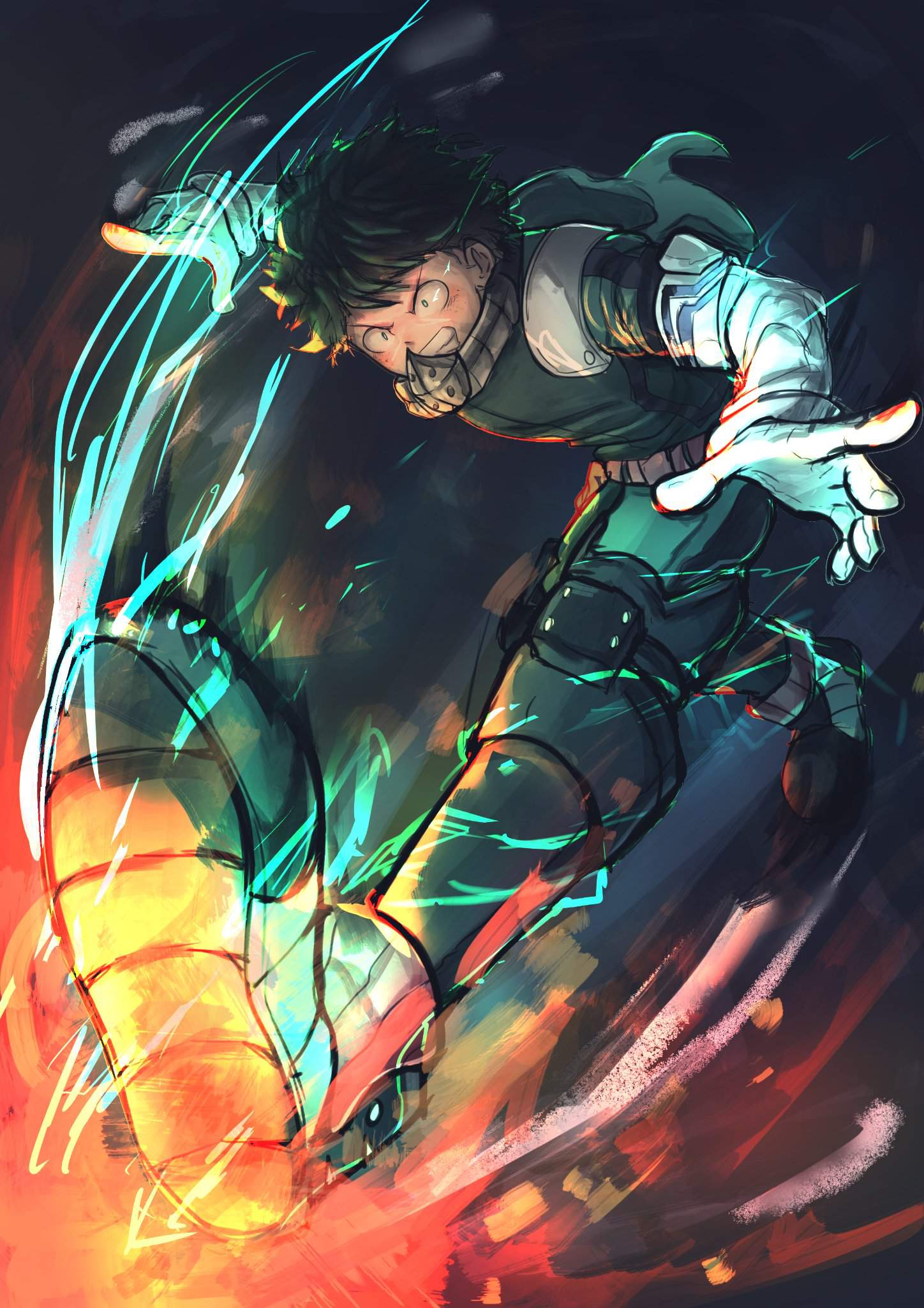 Izuku Midoriya Fan Art Again My Hero Academia Amino