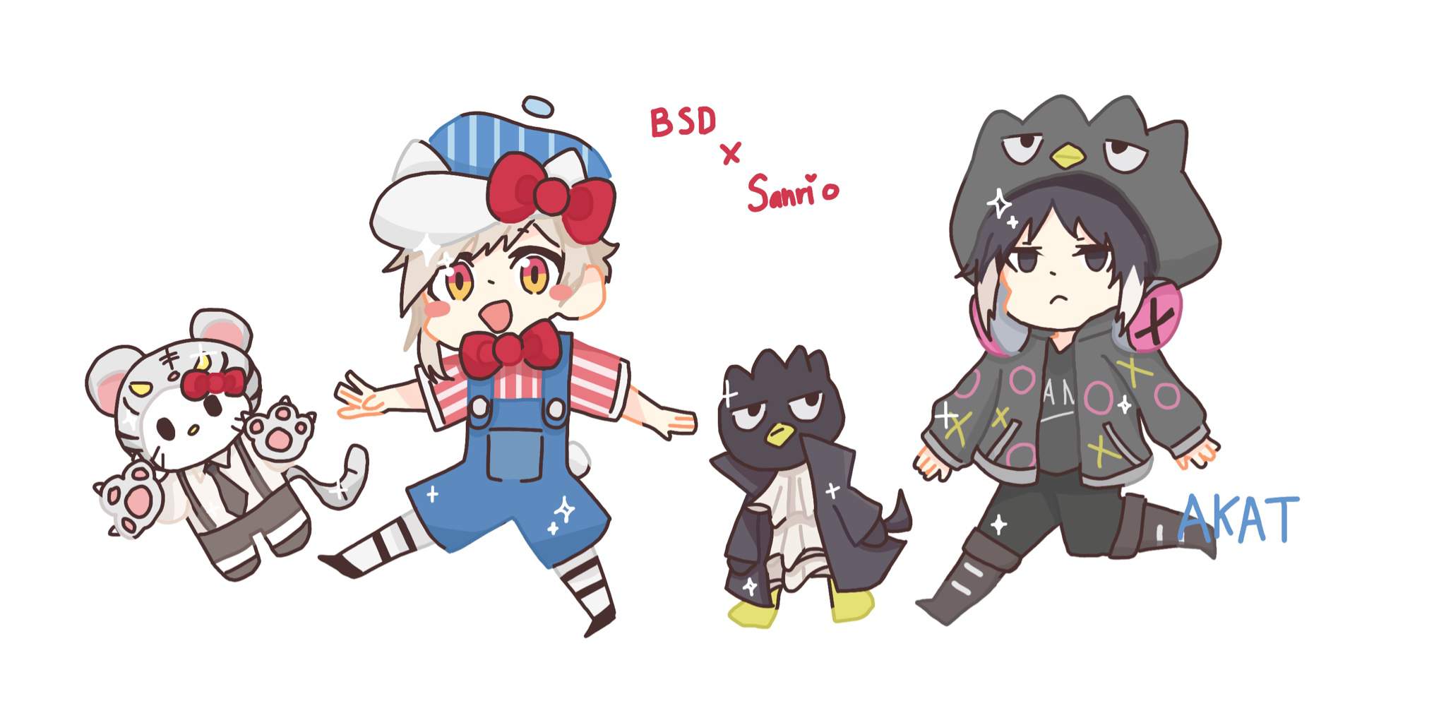 Bsd x Sanrio Akuatsu | Bungou Stray Dogs Amino