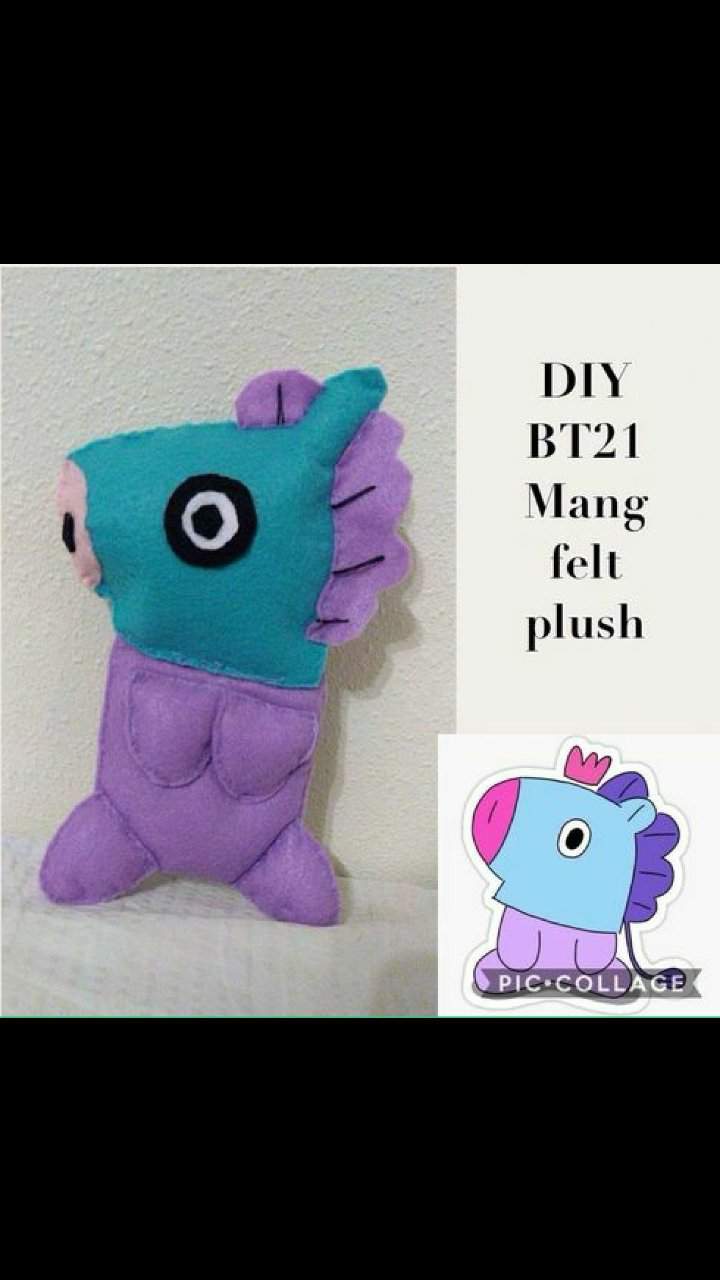 bt21 plush mang