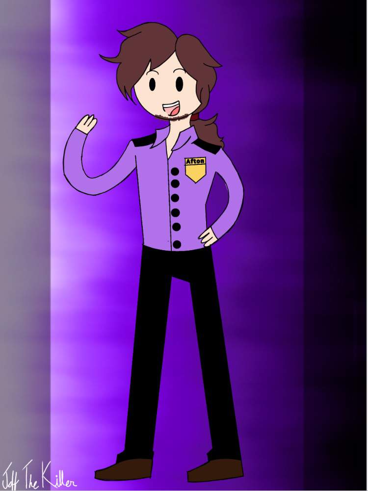 William Afton Purple Guy (at Art Style) 