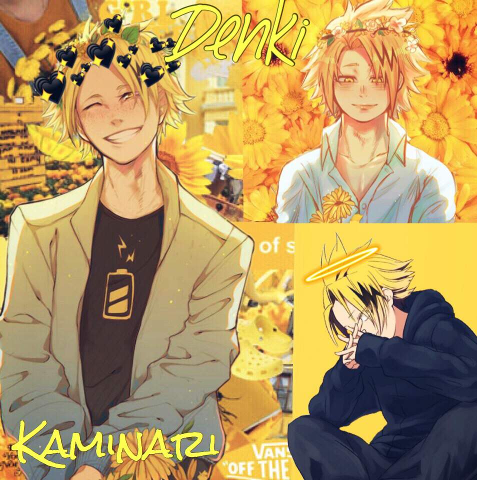 Denki Kaminari Edit My Hero Academia Amino