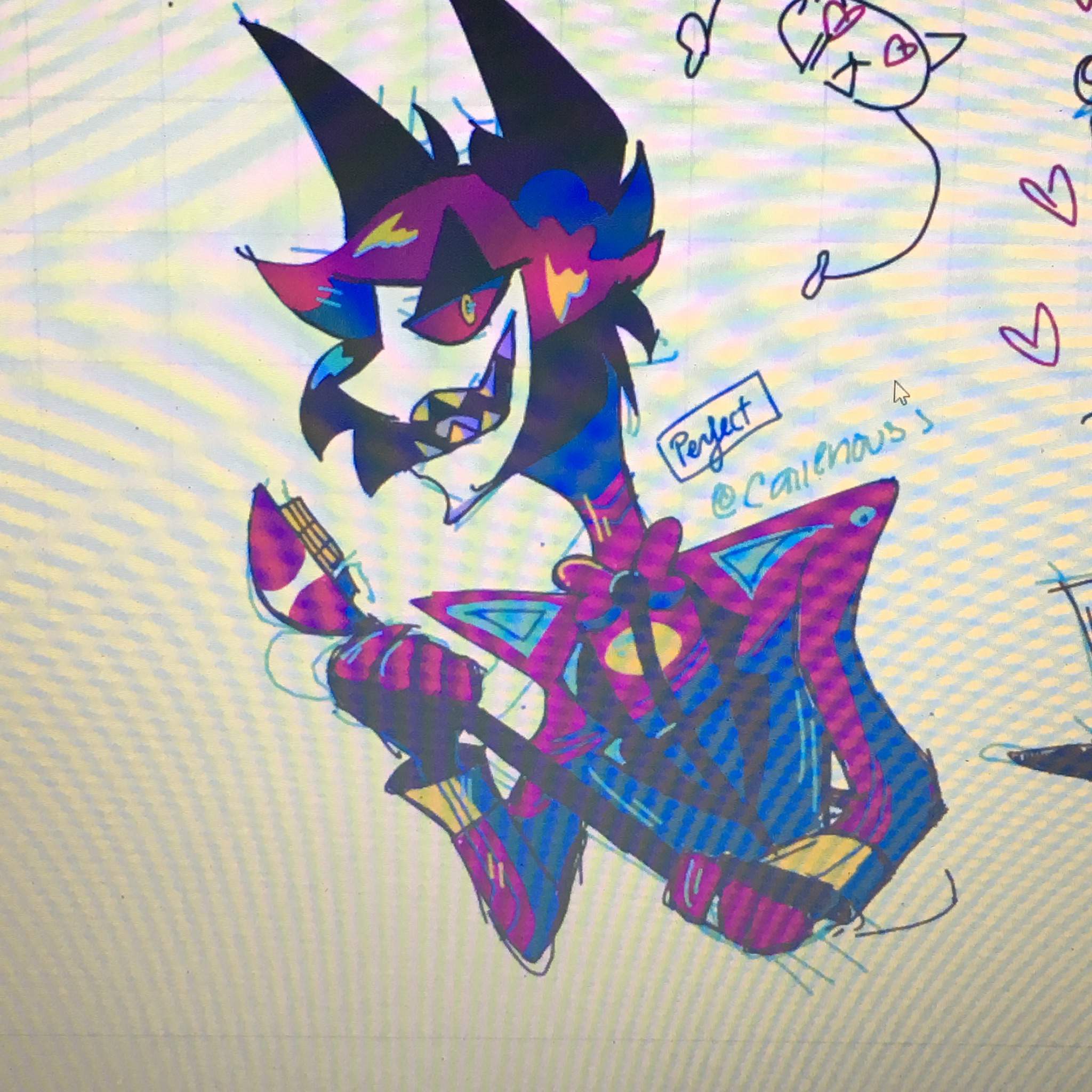 Alastor Doodle Hazbin Hotel Official Amino