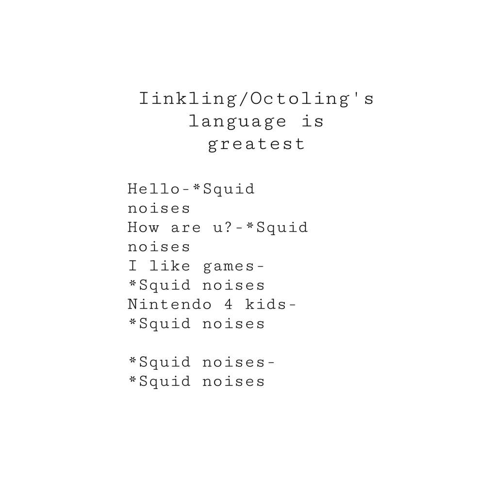 About Inklingoctolings Language Splatoon Amino