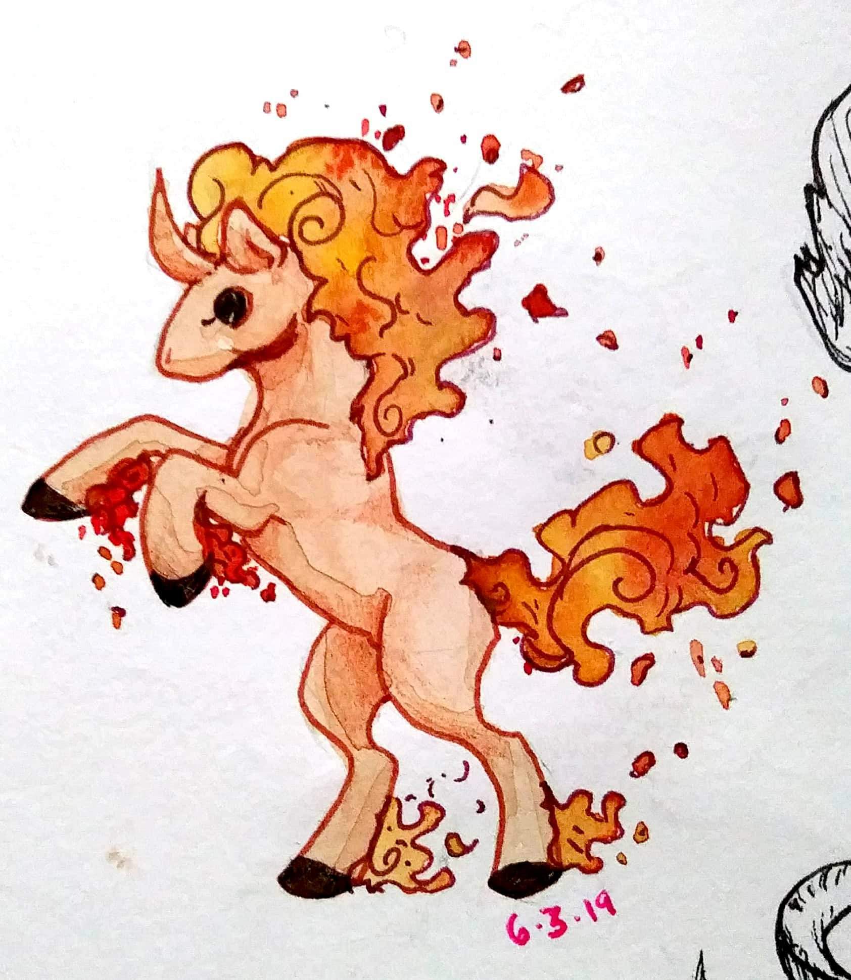 Rapidash Is My Second Favorite Art Amino