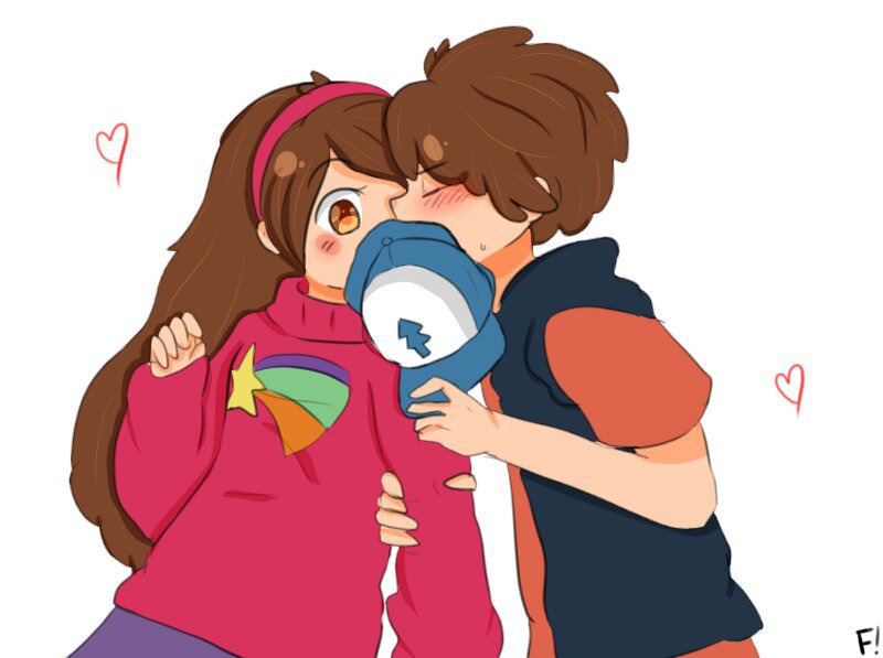 Dipper and mabel anime