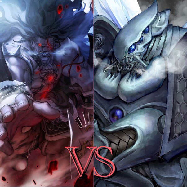 Battle Between Warrior Tanks, Berserker ( Fate) VS Cocytus (Overlord) Battl...