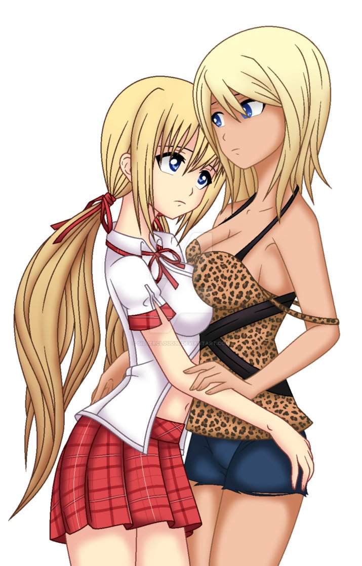 Tiffany and Jessie credits: Silvercloud36 Huniepop Official ™ Amino.