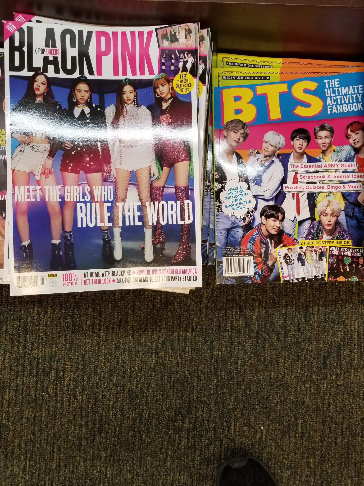 Blackpink Bts Magazines At Barnes And Noble V K O O K Amino