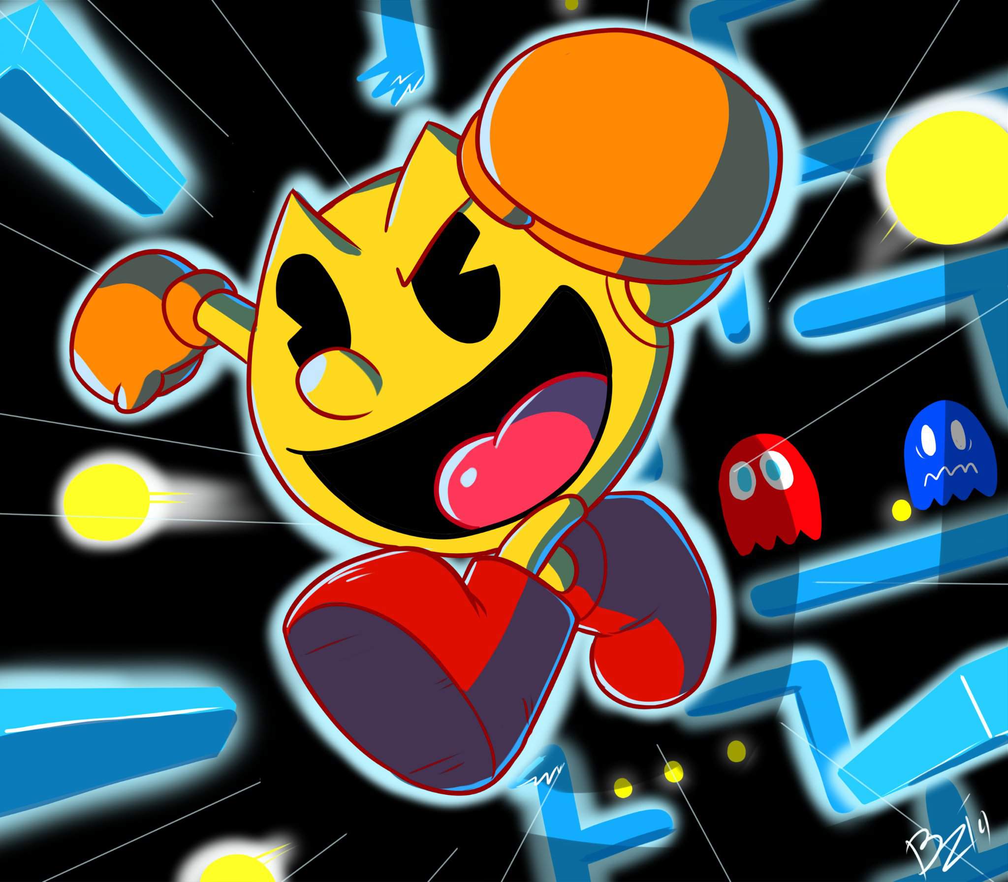 "Pacman Gobbles hes way Into a Gauntlet" Battle Arena Amino Amino...