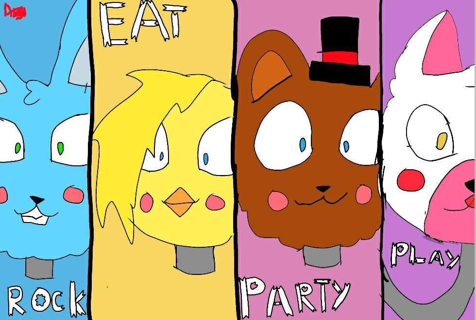 Плакат фнаф 2 | FNaF Amino [RUS] Amino