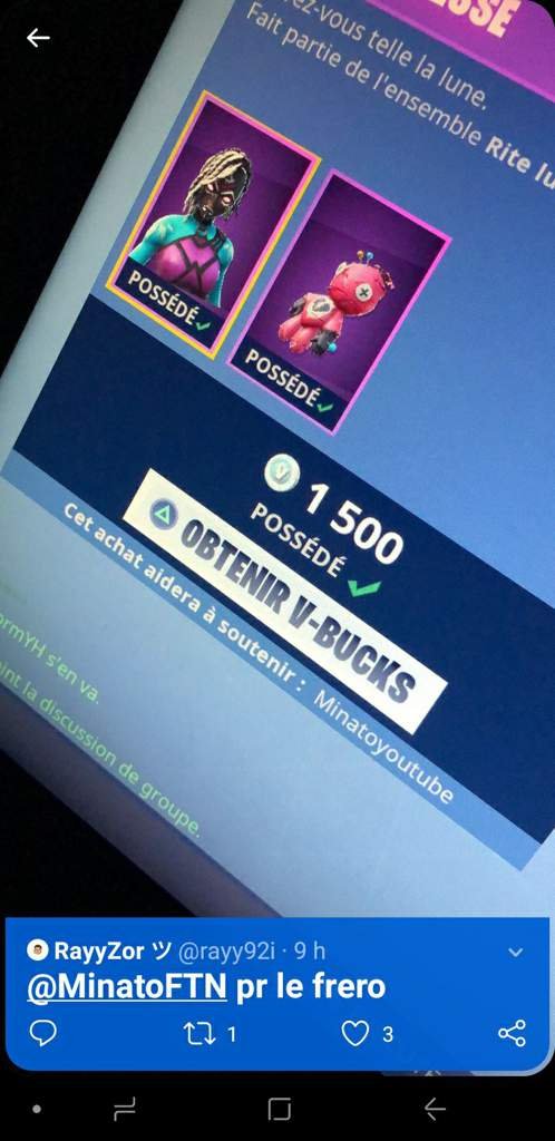 Vous soutenez qui en code créateur ?Moi gotaga🤩 Fortnite Switch [FR] Amino