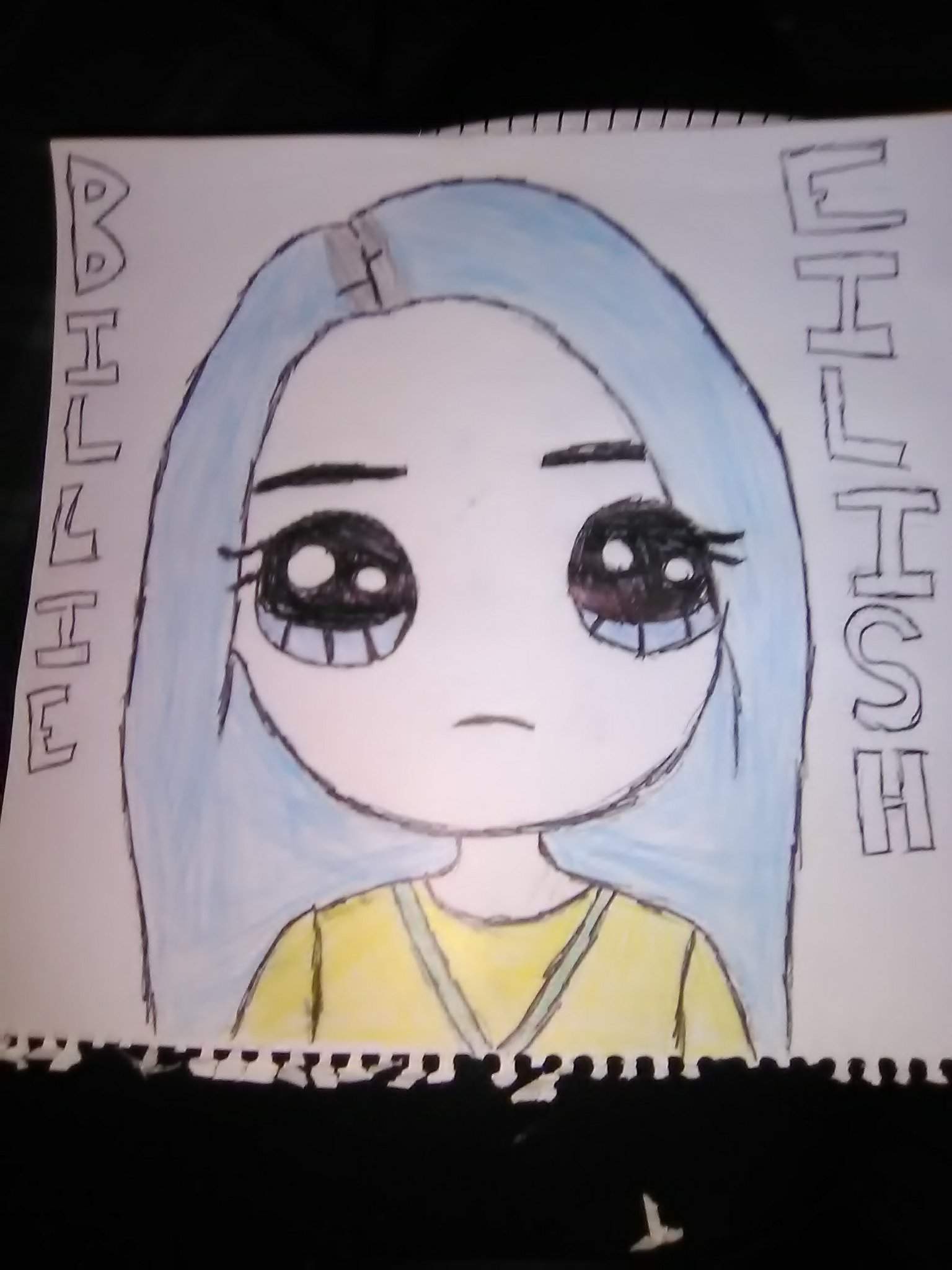 I Just Finished Color And Drawing It After A Tutorial Billie Eilish Amino