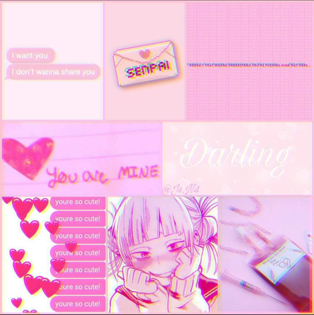 Himiko Toga Collage Aesthetics Aesthetics Amino