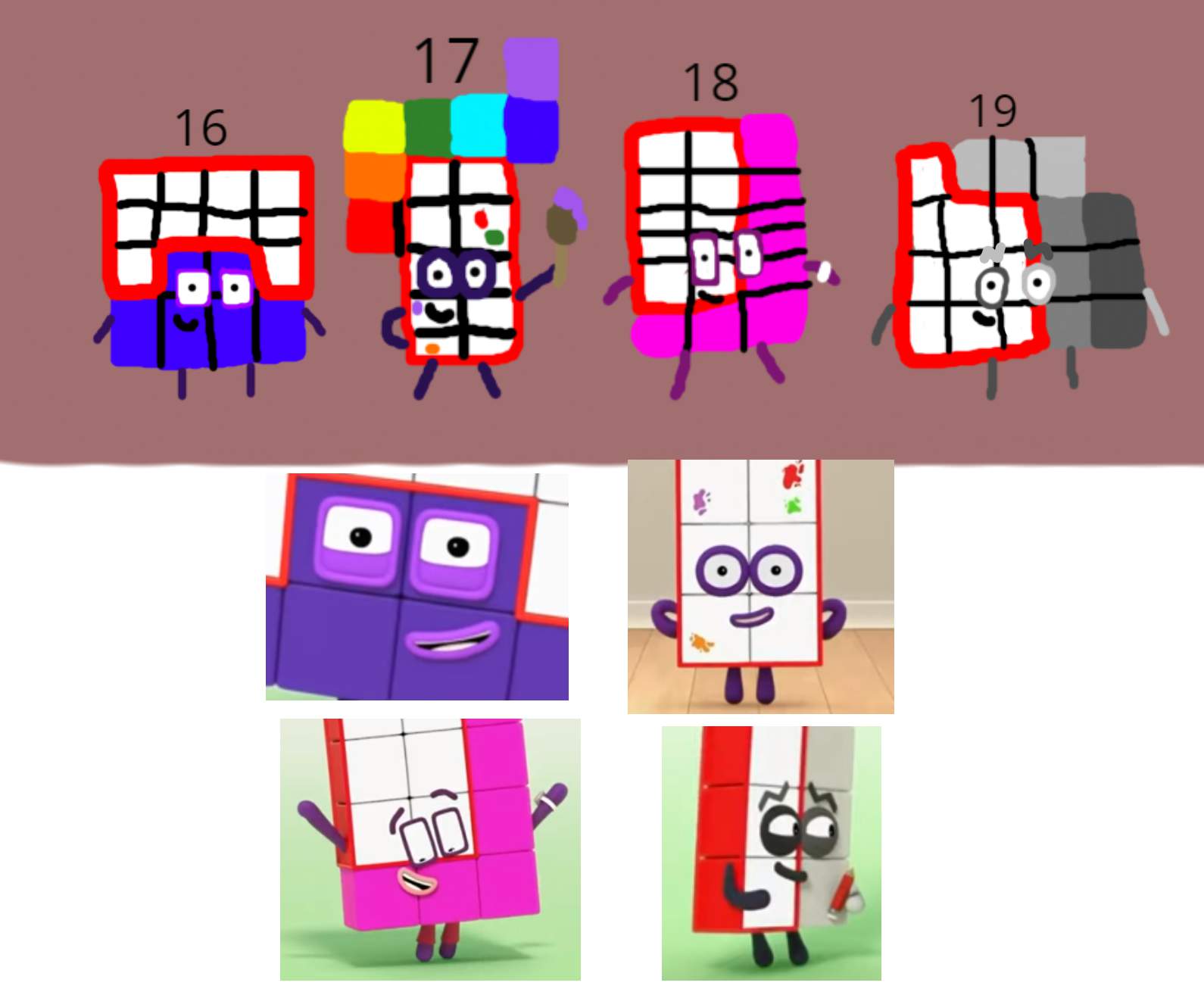 How To Draw Numberblock 1 From Numberblocks Read Desc Youtube Images