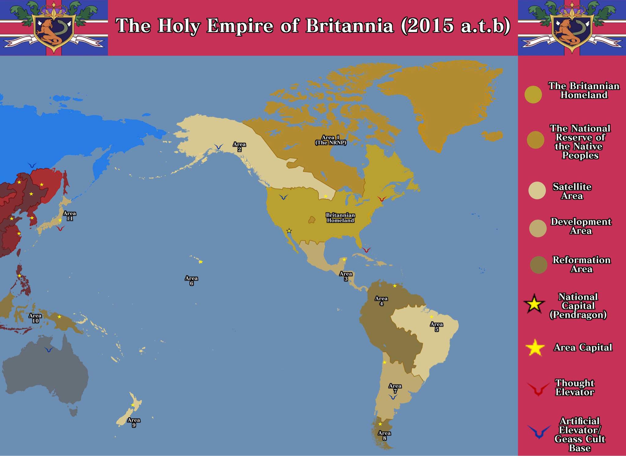 The Holy Empire of Britannia (2015 a.t.b) | Code Geass Amino