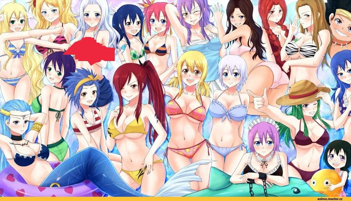 Fairy tail anime girls