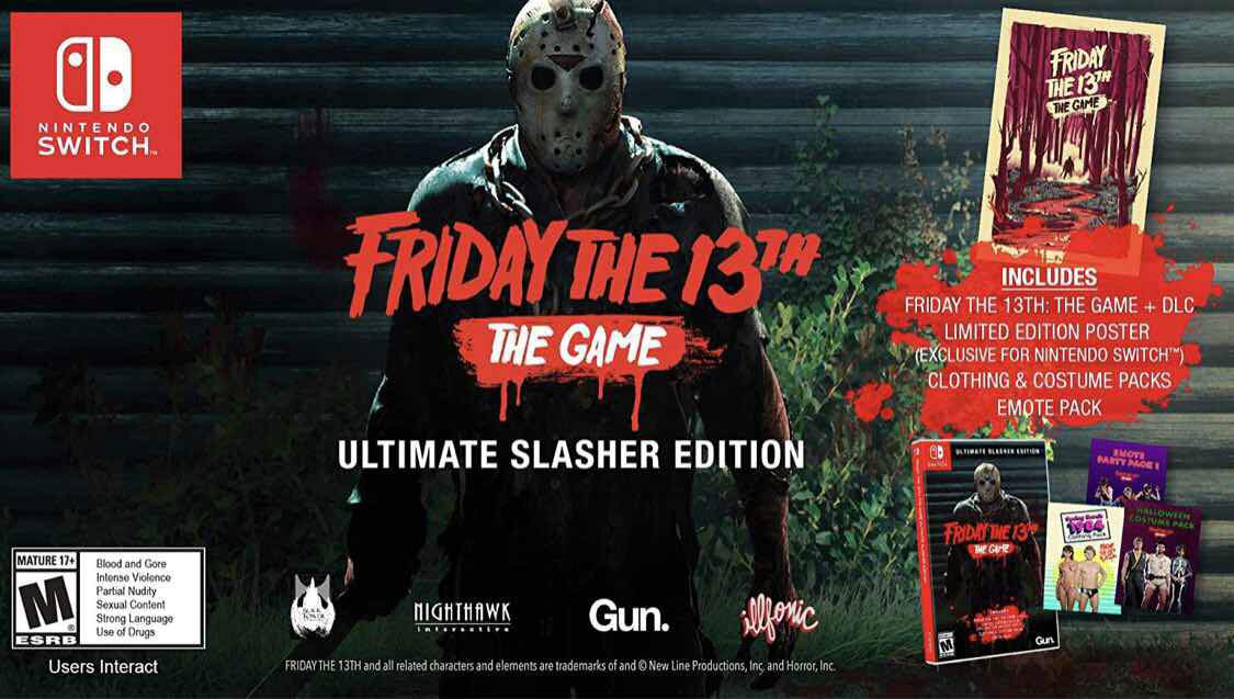 Friday the 13th The Game Switch Release Date + Info Friday the