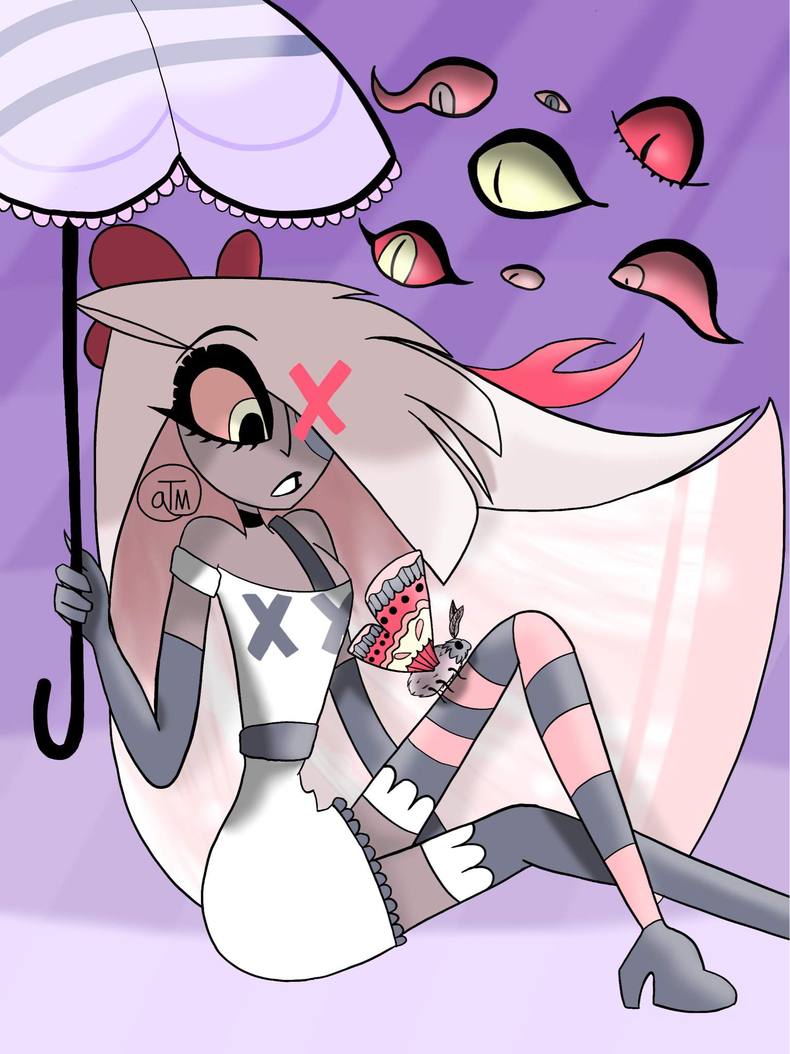 Hazbin hotel giantess