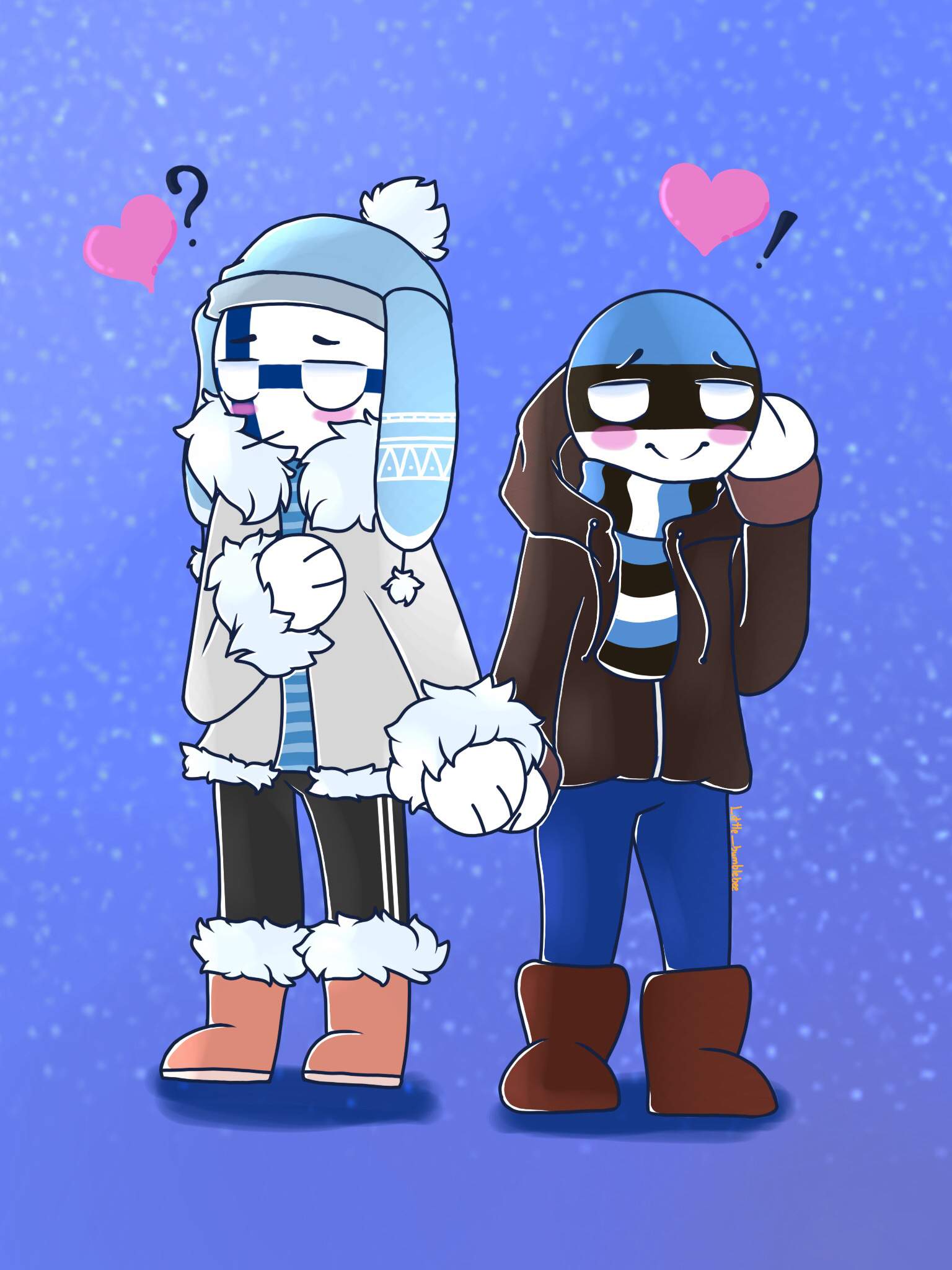 Finland X Estonia •countryhumans Amino• Eng Amino 0342