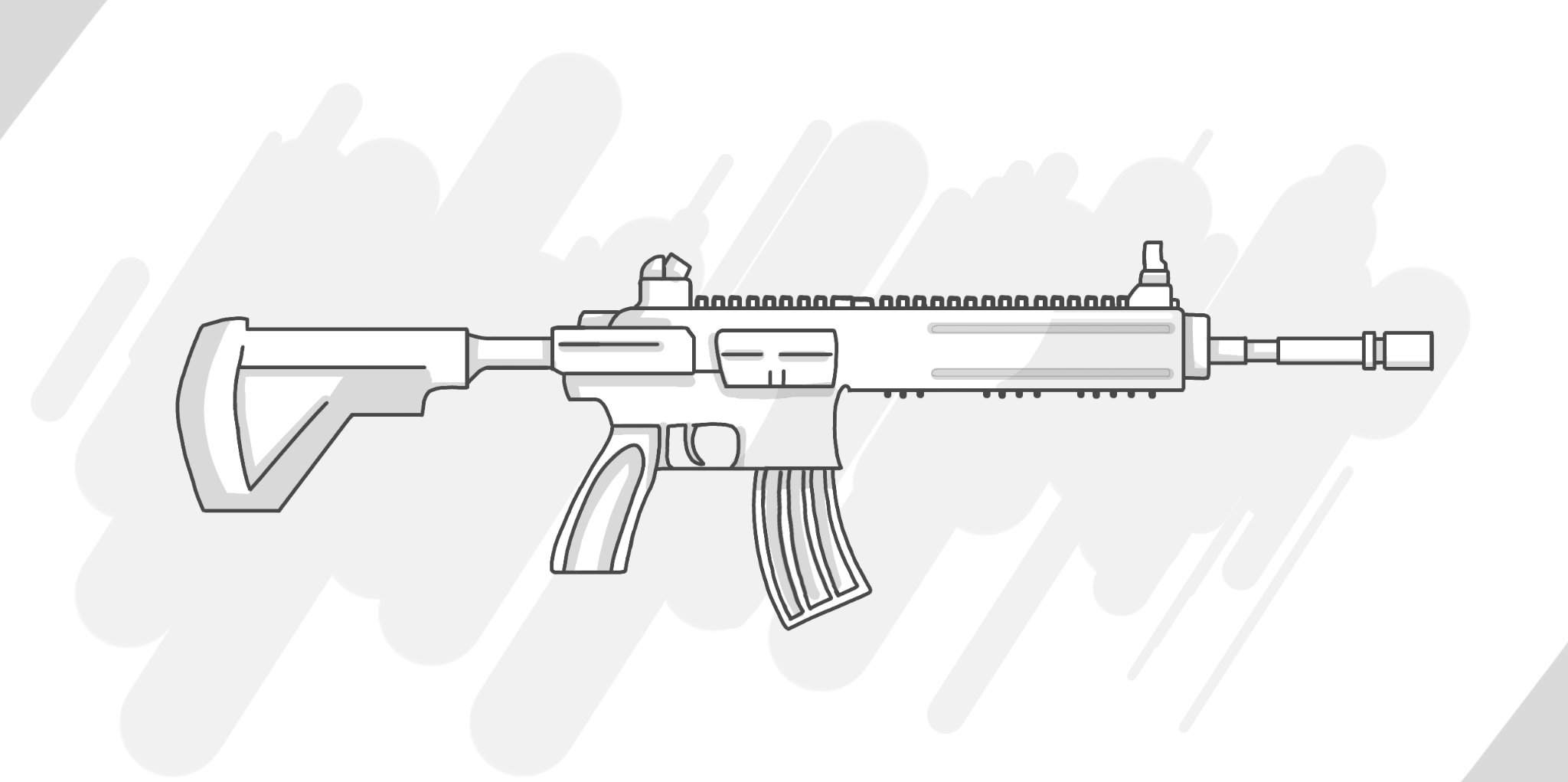 М416 автомат чертеж